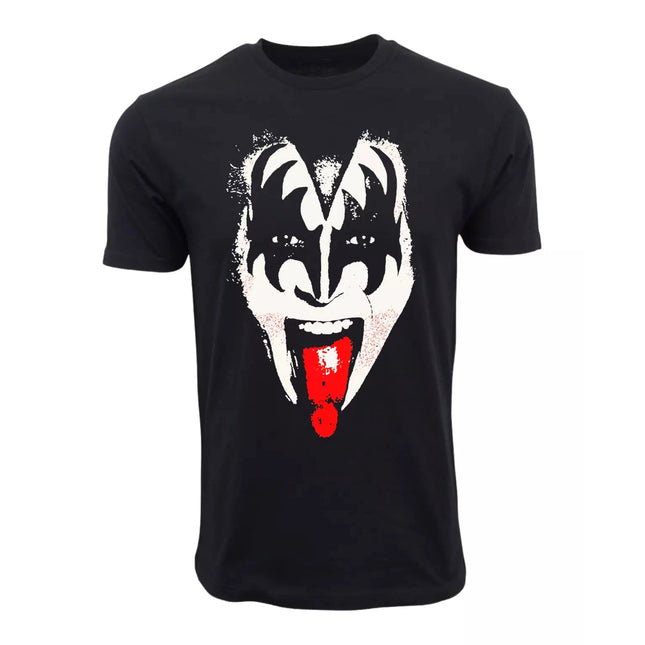 Kiss Face Tongue Band T shirt