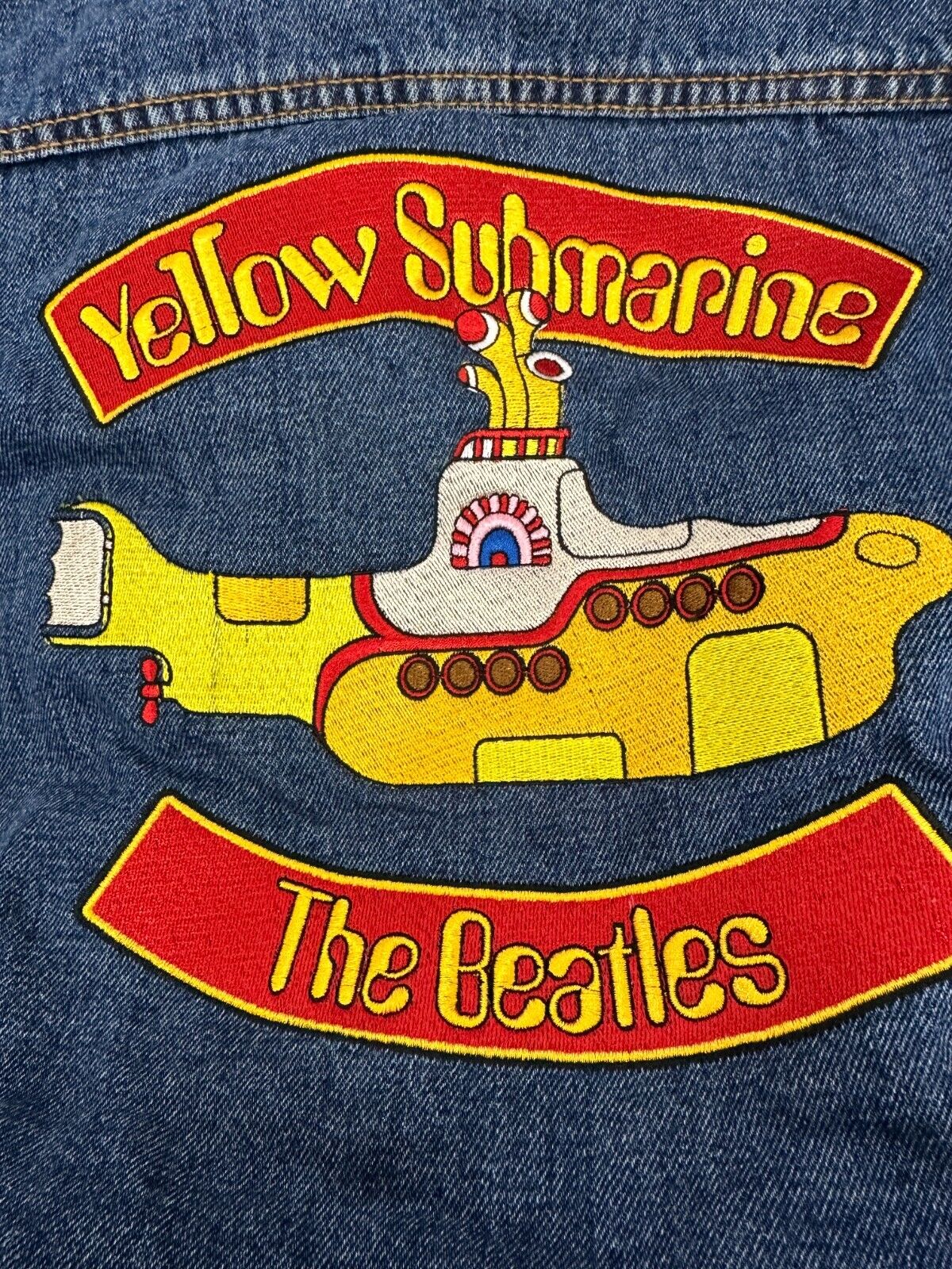 The Beatles Yellow Submarine Levis Denim Jacket