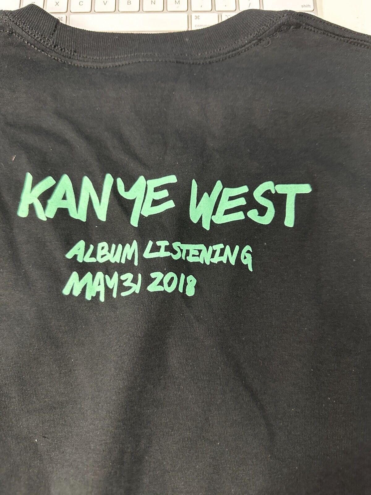 Copy of Kanye West Wyoming Long Sleeves T shirt Black