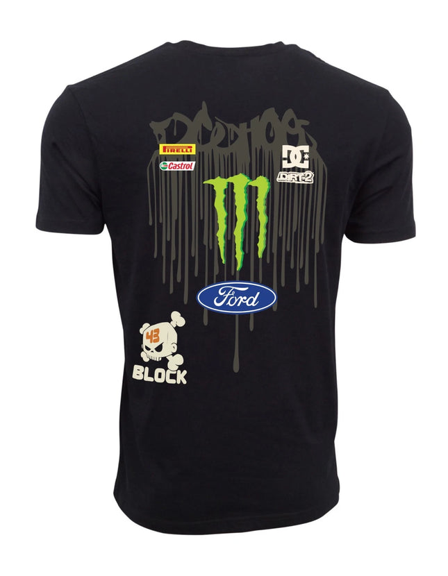 Dc Shoes Ken Block 43 Sponser T Shirt