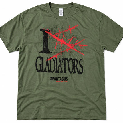 I love Gladiators 3d t shirt design comew with 3d glasses