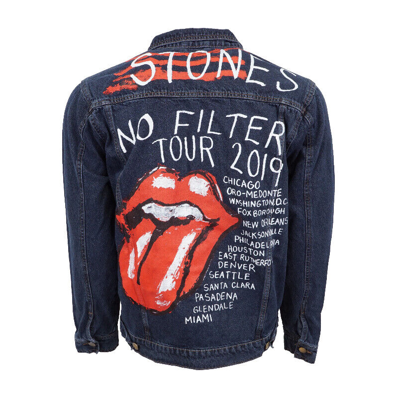 The Rolling Stones No Filter Tour Denim Jacket