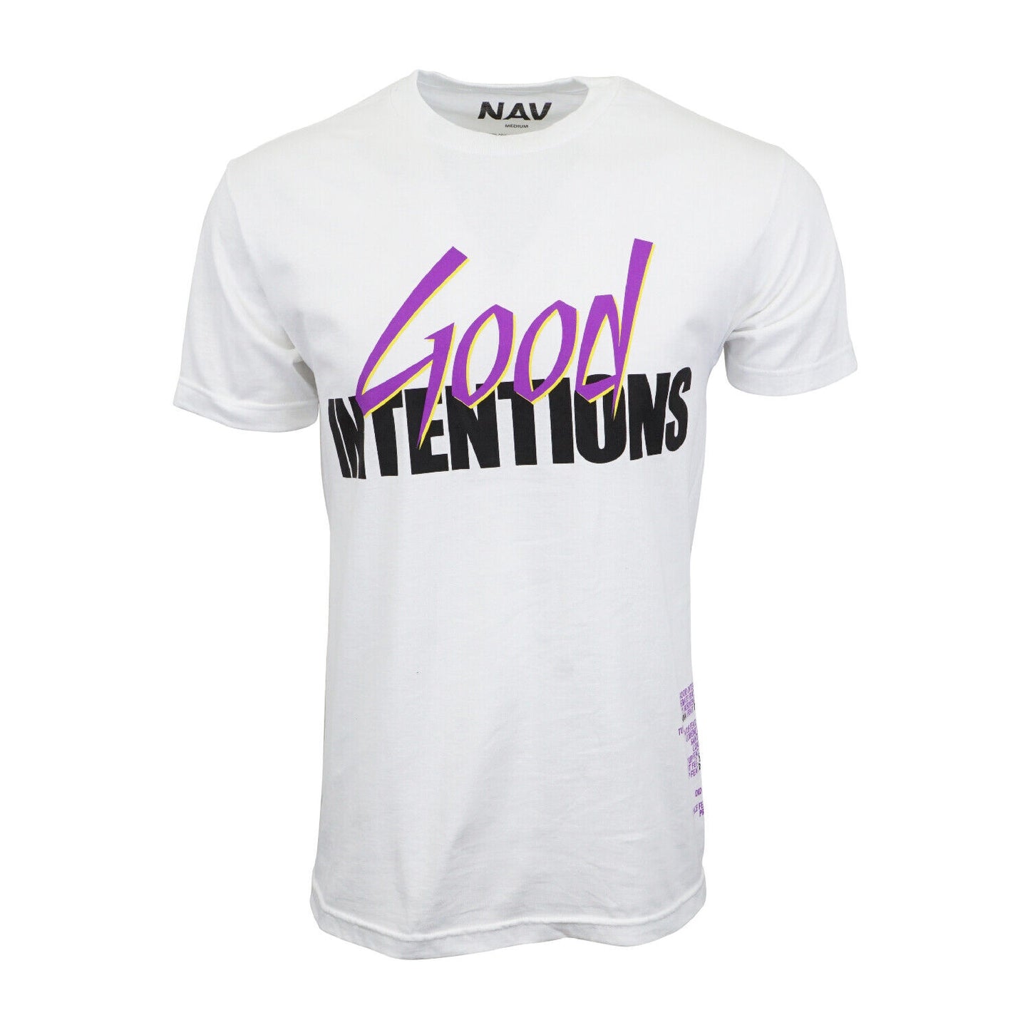 Vlone X Nav Good Intentions Doves T shirt