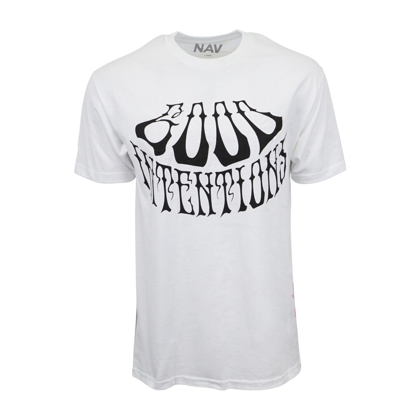 Vlone X Nav Good Intentions Dead T shirt