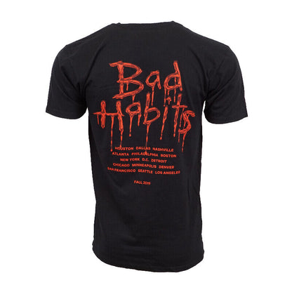 Xo The Weeknd Bad Habits Drip Tour T shirt