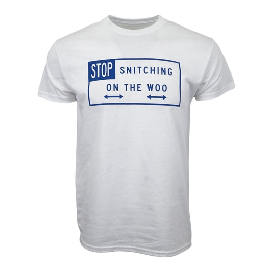 Pop Smoke X Vlone Stop Snitching On The Woo T shirt