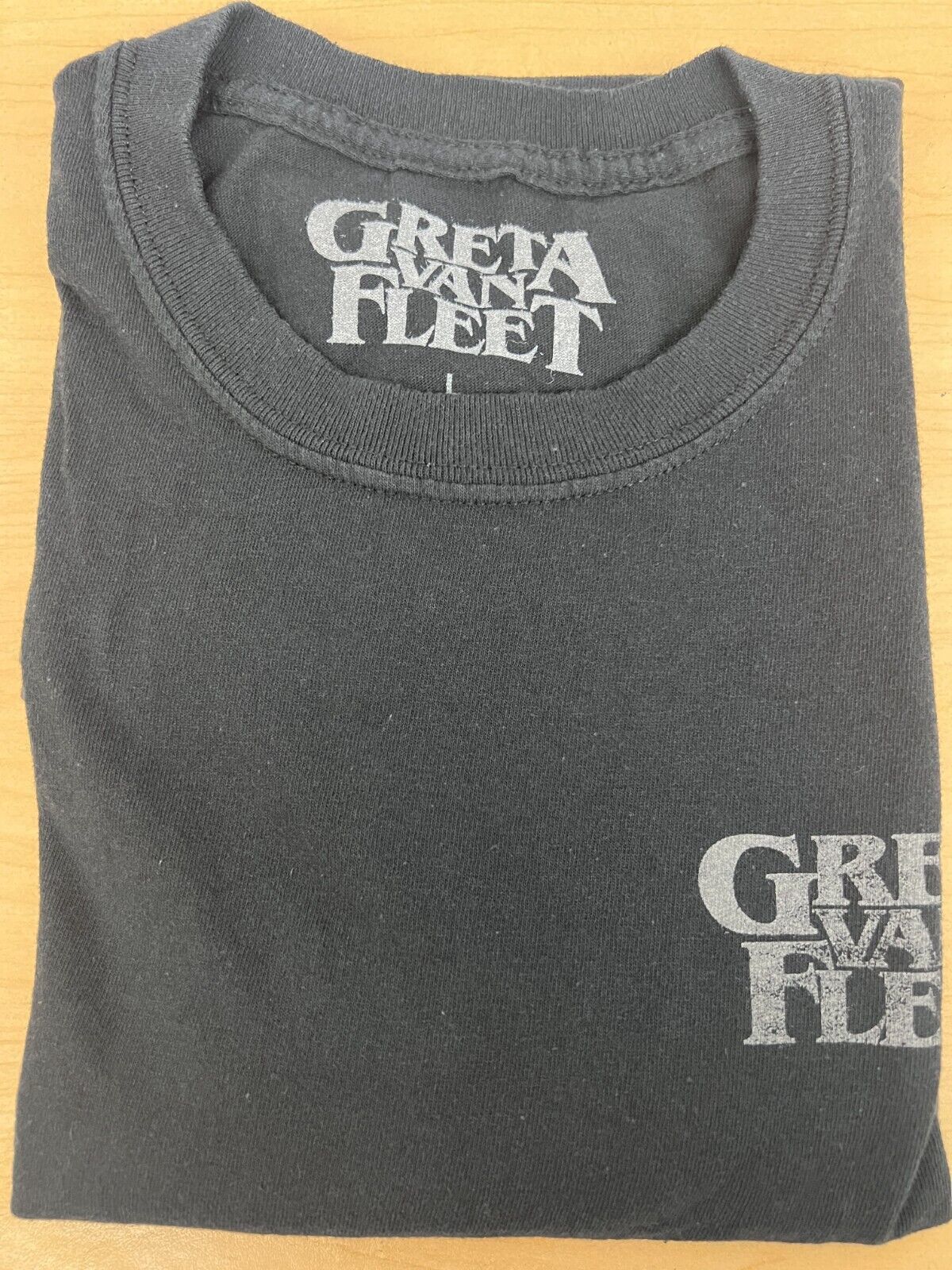 Greta Van Fleet Faded Logo T shirt