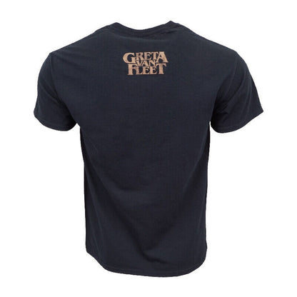 Greta Van Fleet Black Wizard T shirt