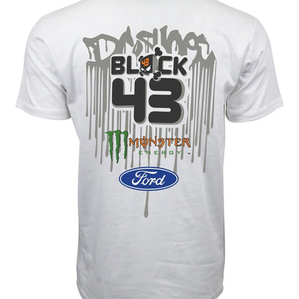 Dc Shoes Ken Block 43 Ford Monster T Shirt White