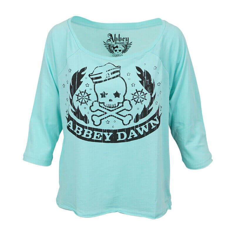 Abbey Dawn Oversize Boatneck Raglan T shirt 