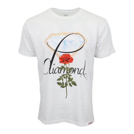 Diamond Supply Co Rose Chain T shirt