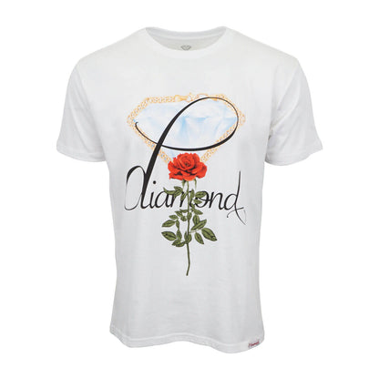 Diamond Supply Co Rose Chain T shirt